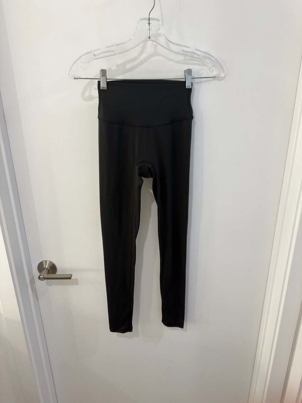 Paragon High-Rise Solid Black Women's Athletic Leggings